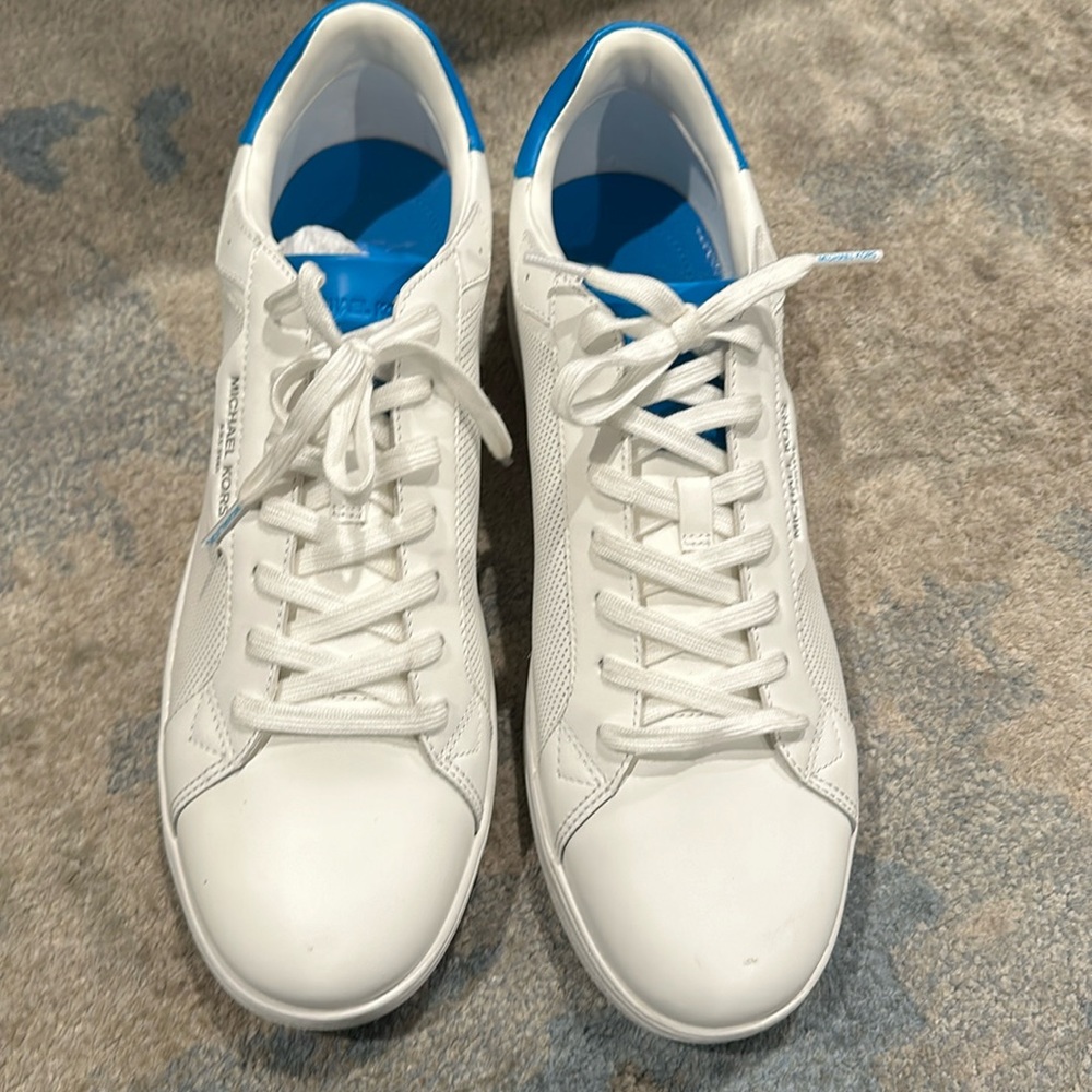 Michael Kors Men Keating Fashion White Sneakers